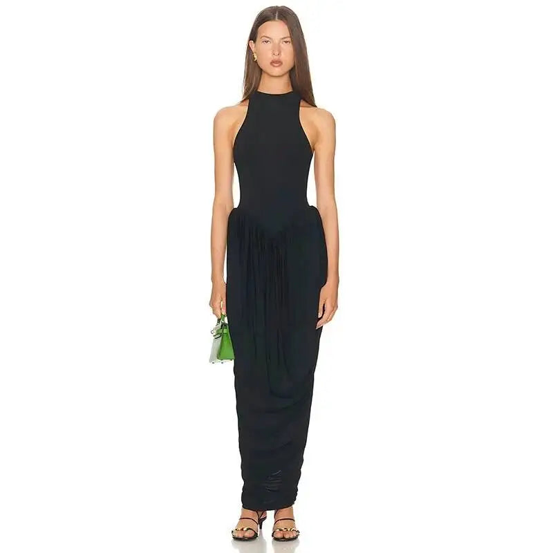 שמלת מקסי קולר פיסולית – אריאל