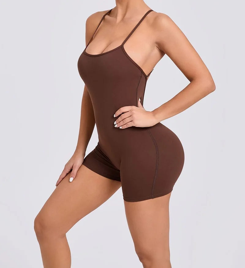 אוברול שורט אקטיב - קלאוד