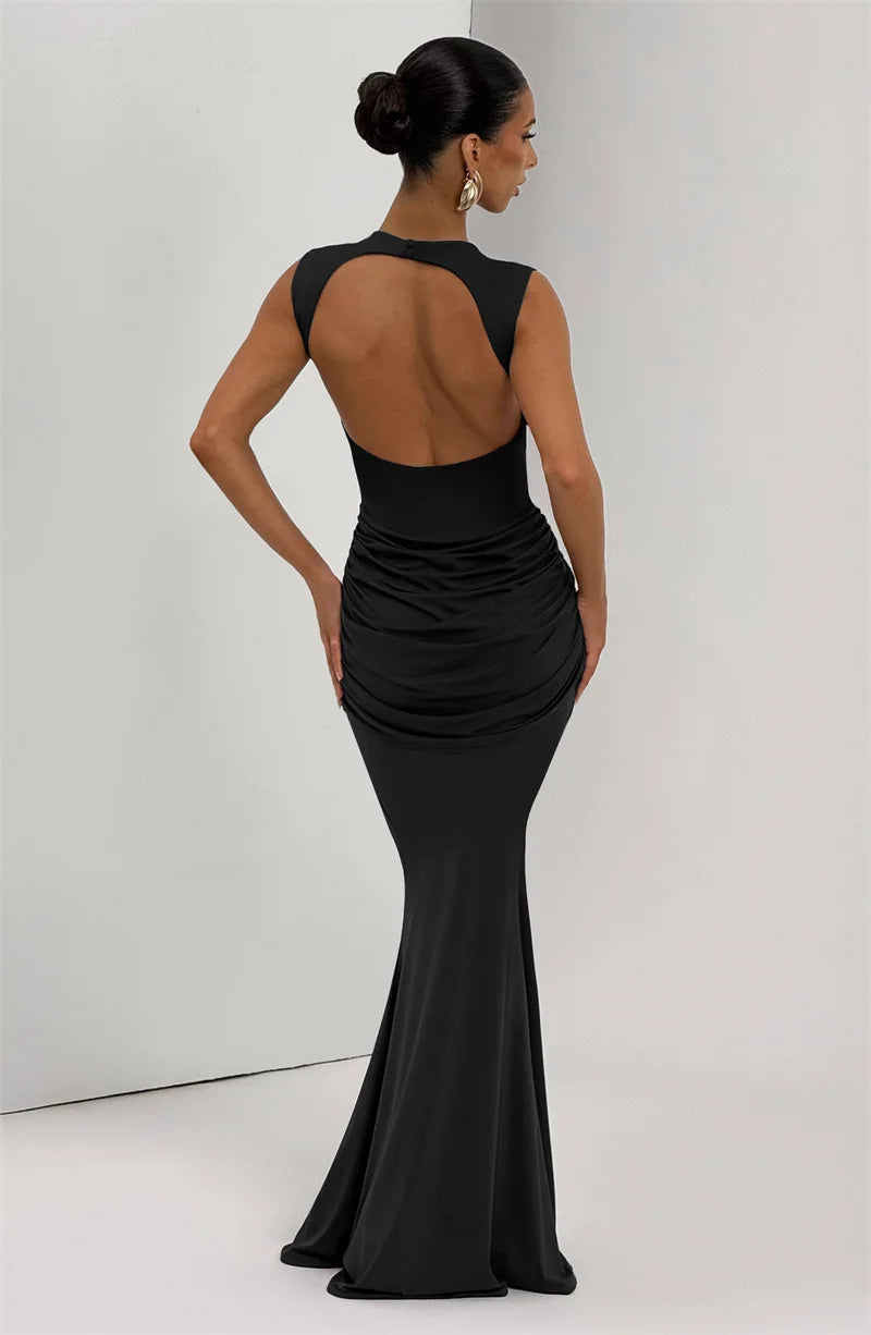 שמלת מקסי גב פתוח – ליה