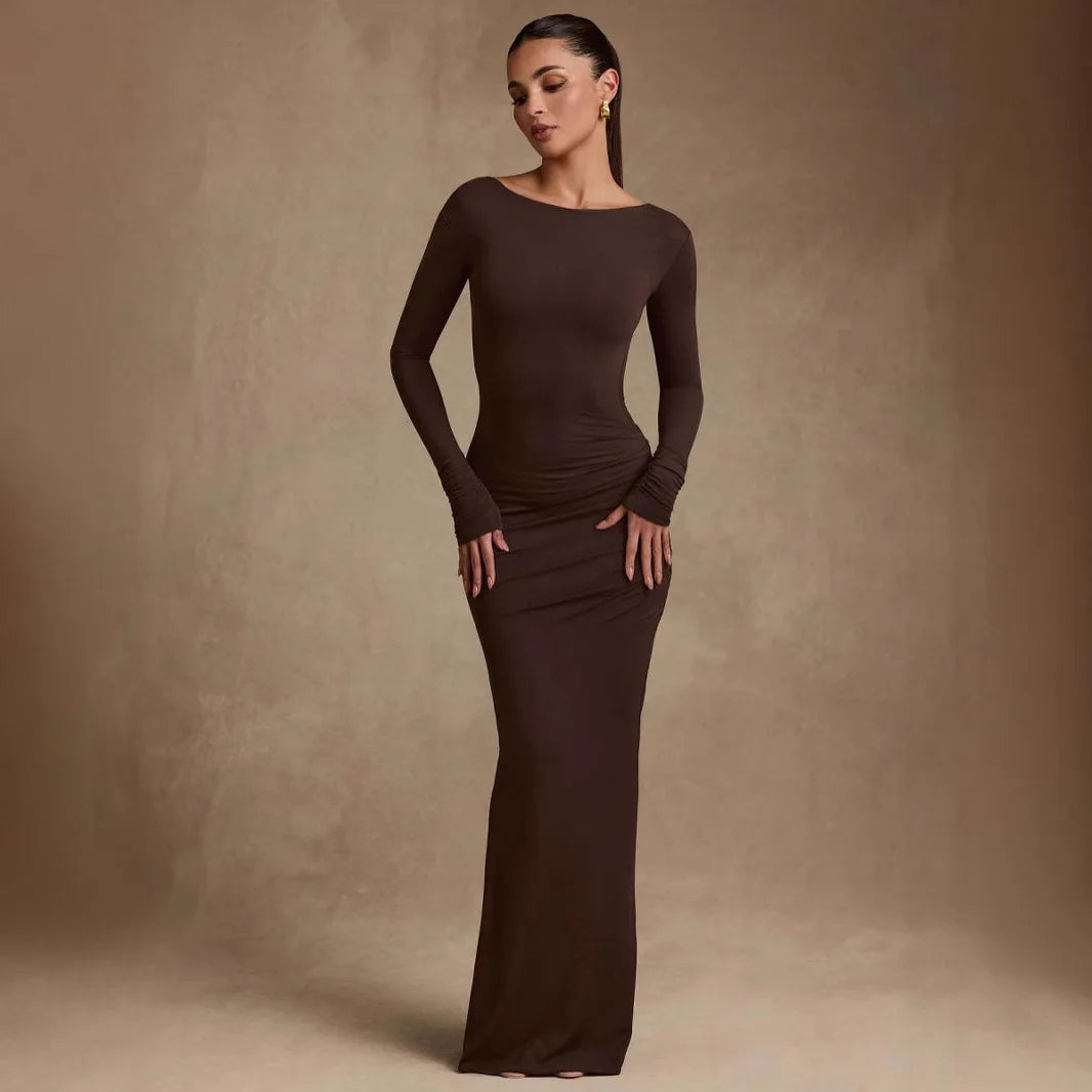 שמלת גב פתוח אלגנטית – נועה