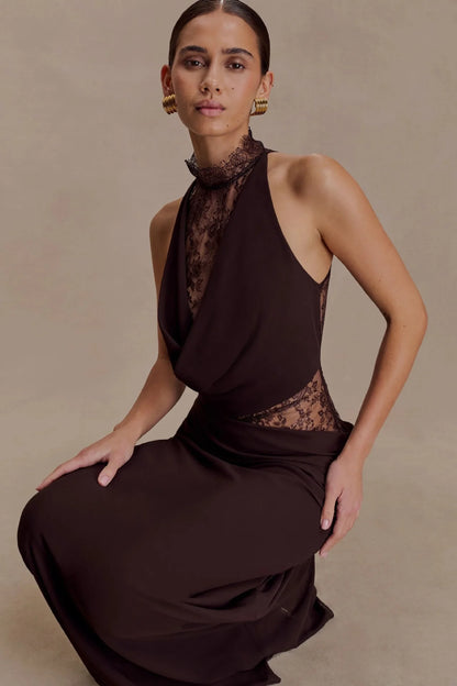 שמלת מקסי תחרה – אלה