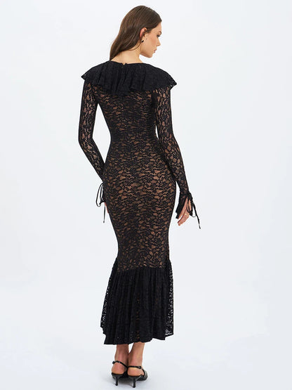 שמלת תחרה מחמיאה – דניאלה