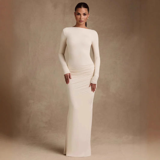 שמלת גב פתוח אלגנטית – נועה