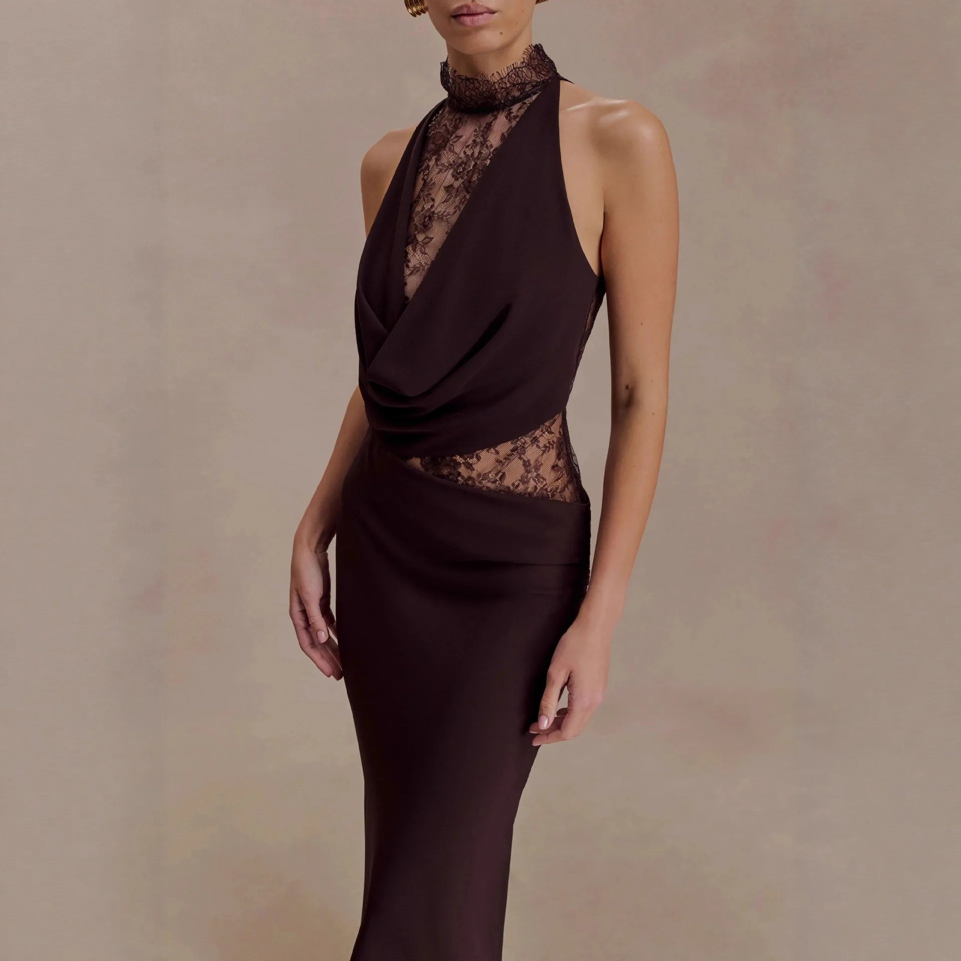 שמלת מקסי תחרה – אלה